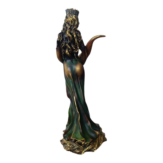 Statuetă Zeița Abundenței cu Cornul Prosperității 63cm