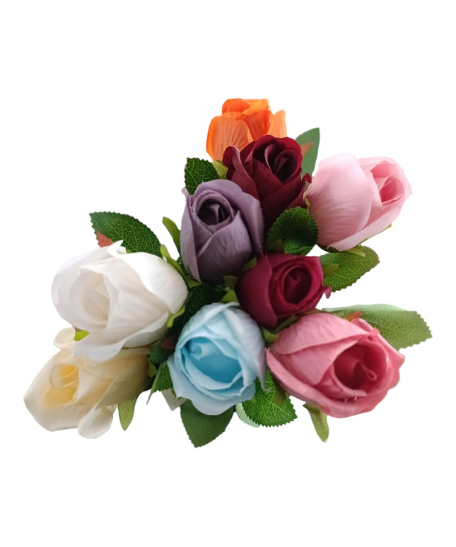 Trandafir ornamental artificial 51cm 716-30