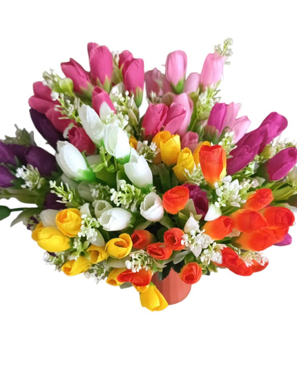 Buchet ornamental Flori artificiale 35cm w87115