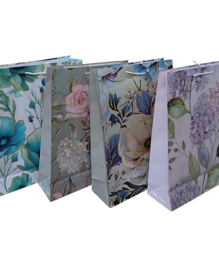 Pungă cadou model Floral 12/set 44x32cm