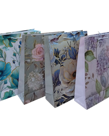 Pungă cadou model Floral 12/set 44x32cm