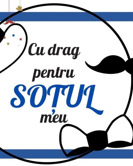 Cană cu mesaj pentru Bărbați 330ml