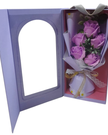 Buchet decorativ în Cutie cadou cu lumini LED 804-7