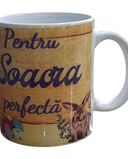 Cană Paște cu mesaj pentru Femei 330ml