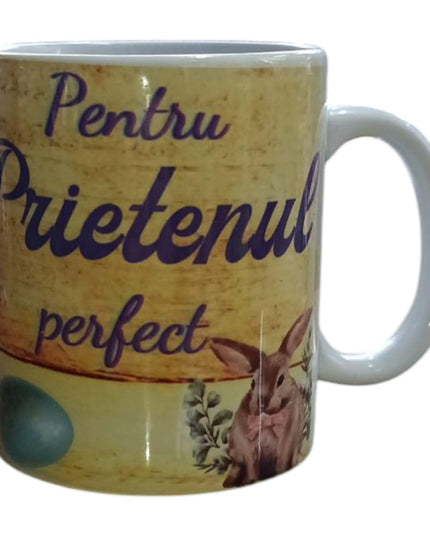 Cană Paște cu mesaj pentru Bărbați 330ml