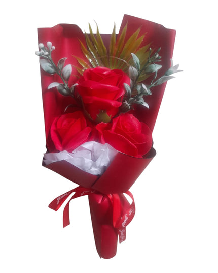 Buchet decorativ Trandafiri cu lumini 804-21