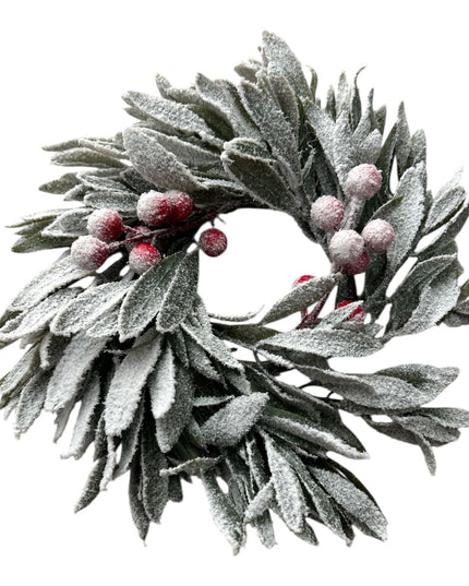 Coroniță ușă brad artificial 20cm