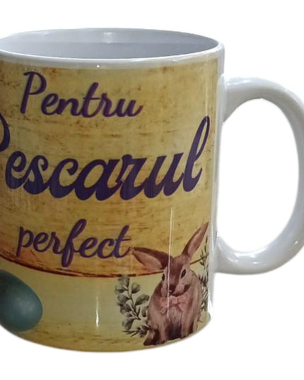 Cană Paște cu mesaj pentru Bărbați 330ml