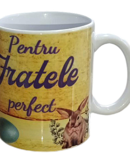 Cană Paște cu mesaj pentru Bărbați 330ml