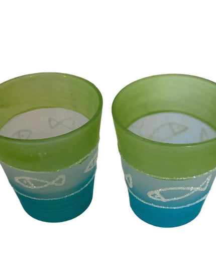 Pahare pentru lumânare 2/set  6cm