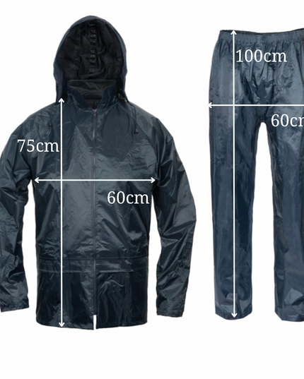 Costum impermeabil color XL