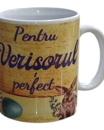 Cană Paște cu mesaj pentru Bărbați 330ml