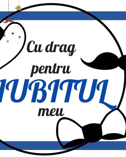 Cană cu mesaj pentru Bărbați 330ml