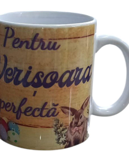 Cană Paște cu mesaj pentru Femei 330ml