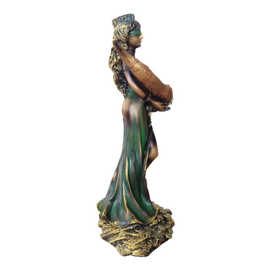 Statuetă Zeița Abundenței cu Cornul Prosperității 63cm