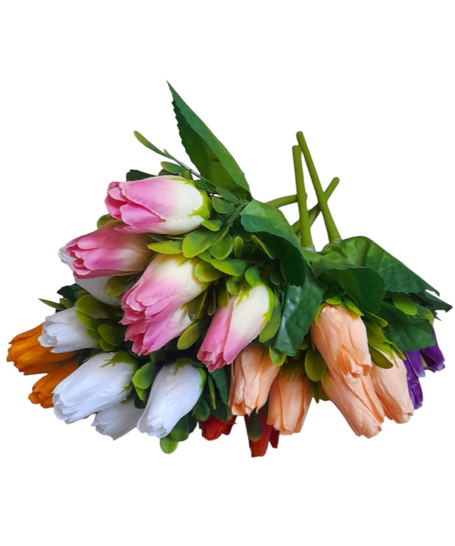 Buchet ornamental Lalele 20cm w01316-15
