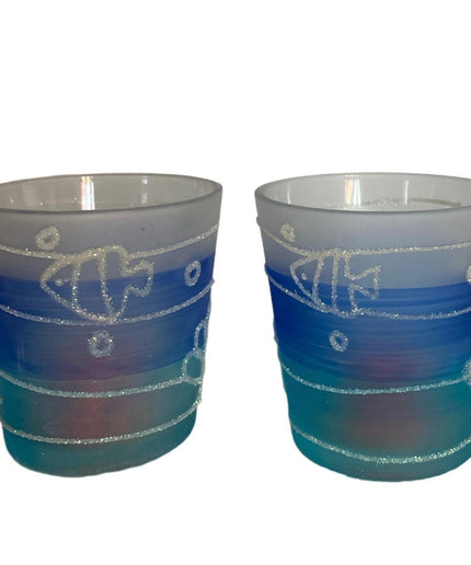 Pahare pentru lumânare 2/set 7cm