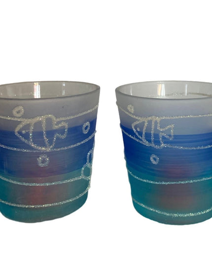 Pahare pentru lumânare 2/set 7cm