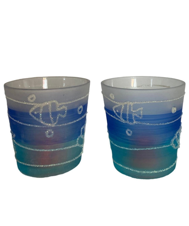 Pahare pentru lumânare 2/set 7cm