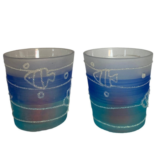 Pahare pentru lumânare 2/set 7cm