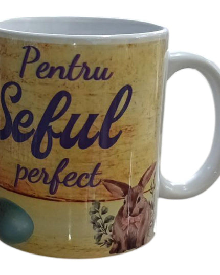 Cană Paște cu mesaj pentru Bărbați 330ml