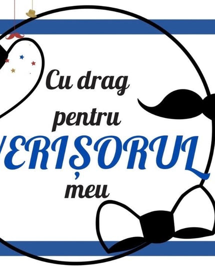 Cană cu mesaj pentru Bărbați 330ml