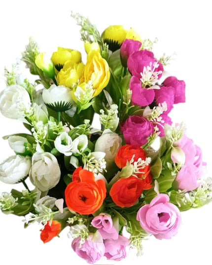 Buchet ornamental Flori artificiale 35cm w87112