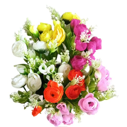 Buchet ornamental Flori artificiale 35cm w87112