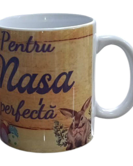 Cană Paște cu mesaj pentru Femei 330ml
