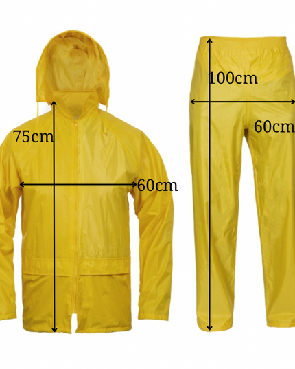 Costum impermeabil color XL