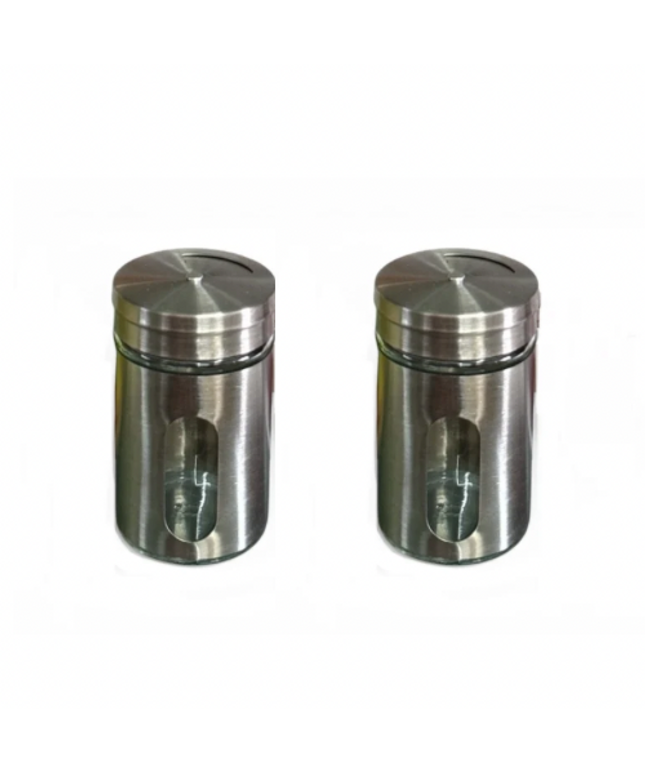 Set 2 borcane Condimente 8x5cm cod1138-4