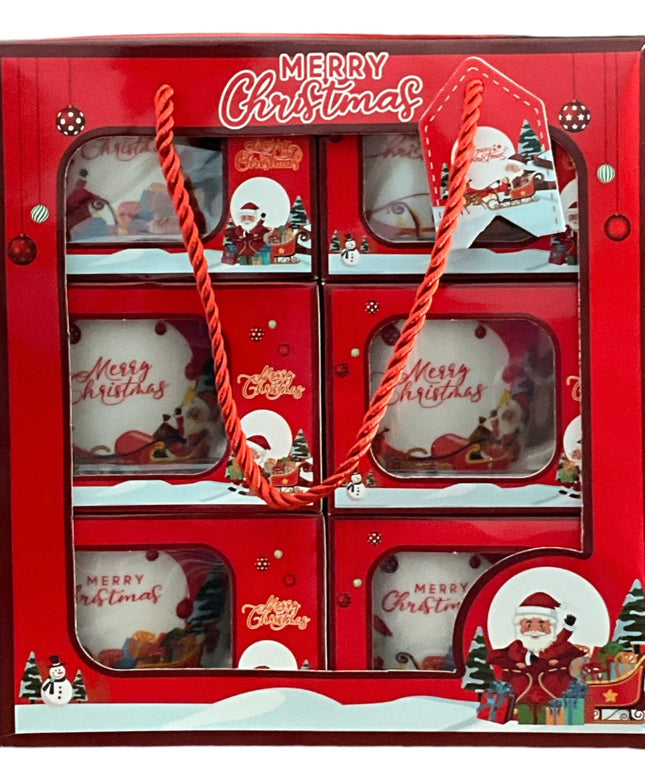 Set cadou cană Crăciun 6/set 200ml AT1850