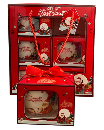 Set cadou cană Crăciun 6/set 200ml AT1850