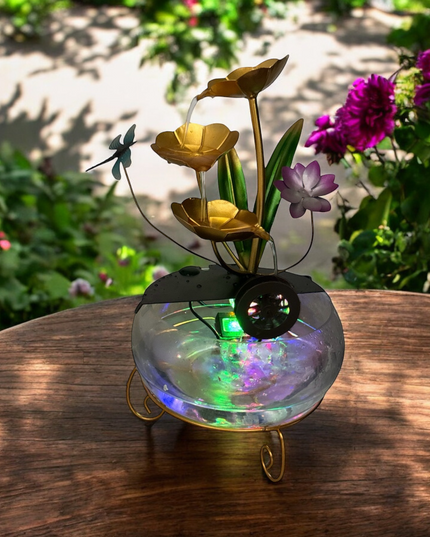 Fântână cu flori acvariu TY004