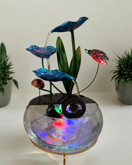Fântână cu flori acvariu TY005