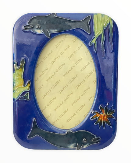 Ramă foto ceramică 18 x 13 cm Drept A