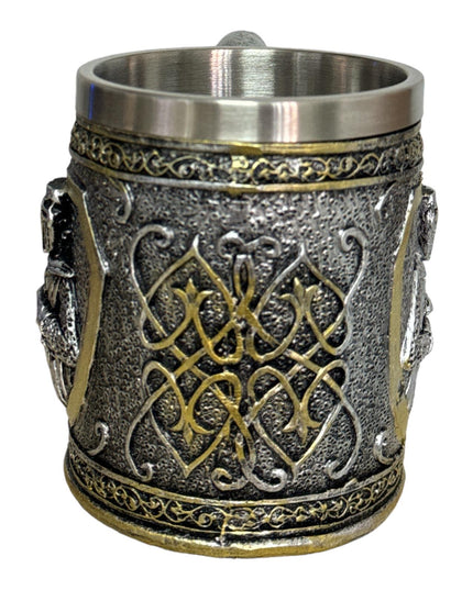 Cană Medievală cu Cavaler – Cadou de Colecție cu Ambalaj Elegant