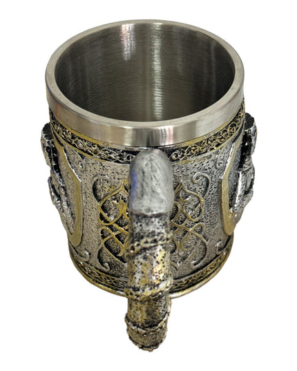 Cană Medievală cu Cavaler – Cadou de Colecție cu Ambalaj Elegant
