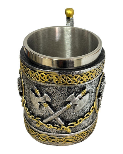 Cană Medievală cu Cavaler – Cadou de Colecție cu Ambalaj Elegant