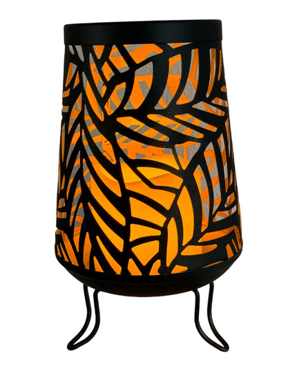 Veioză metal cu lumânare LED ( 1+1 gratis)