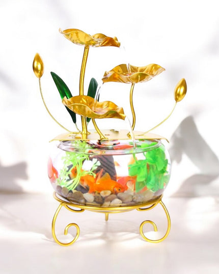 Fântână cu flori acvariu TY004