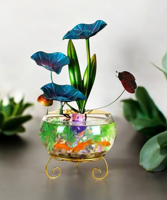 Fântână cu flori acvariu TY005