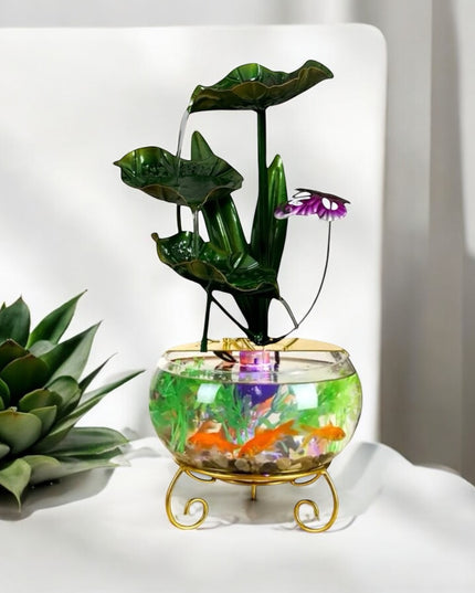 Fântână cu flori acvariu TY006