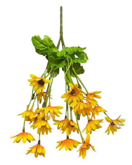 Buchet flori galbene 31cm 1315-19