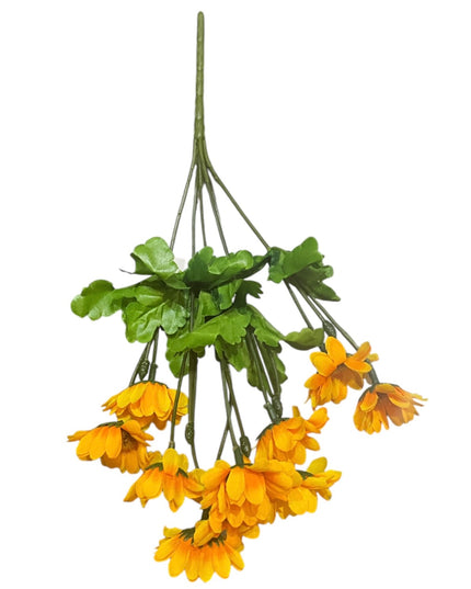 Buchet flori galbene 31cm 1315-19