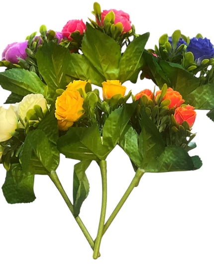 Buchet ornamental Minirosa 20cm w01316-9