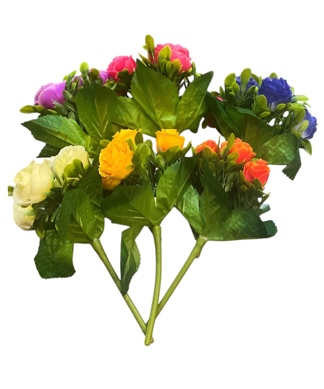 Buchet ornamental Minirosa 20cm w01316-9