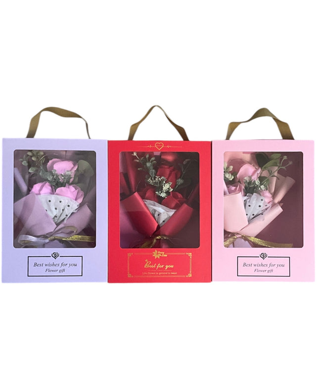 Buchet Decorativ în Cutie Cadou cu Lumini LED 27cm 804-3