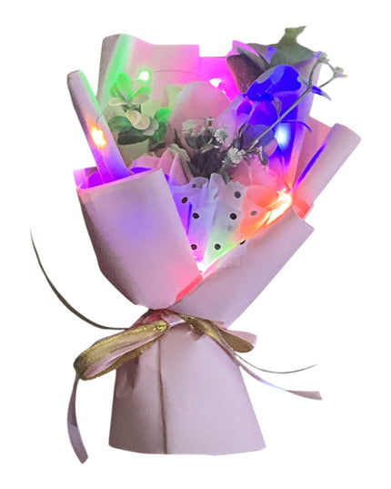 Buchet Decorativ în Cutie Cadou cu Lumini LED 27cm 804-3