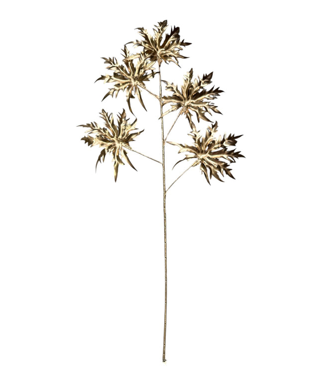 Ramură decorativă aurie 80cm. 716-22